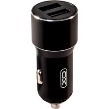 Champion 12W Dual USB Port Car Charger Compatible with All USB Devices (Black)