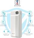 Portronics Indo 20D 20000mAh Power Bank with LED Digital Display & Dual Charging Options(White)