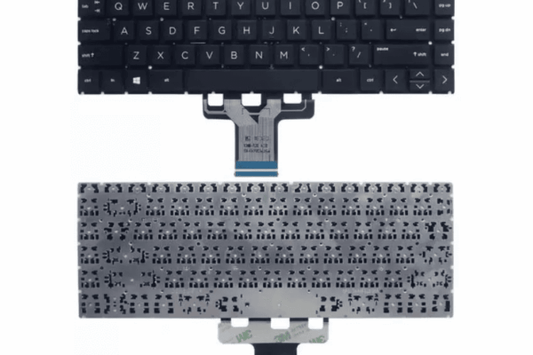 Laptop Keyboard for HP 14Q, 14 CK, 14 DG, 14Q CS, 14-CF Series Laptops Without Frame