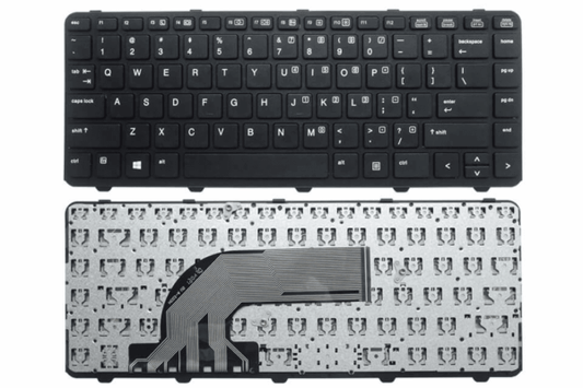 Laptop Keyboard For HP ProBook 640 G1, 736652-001, 645 G1, 440 G0 Laptops (With Frame)