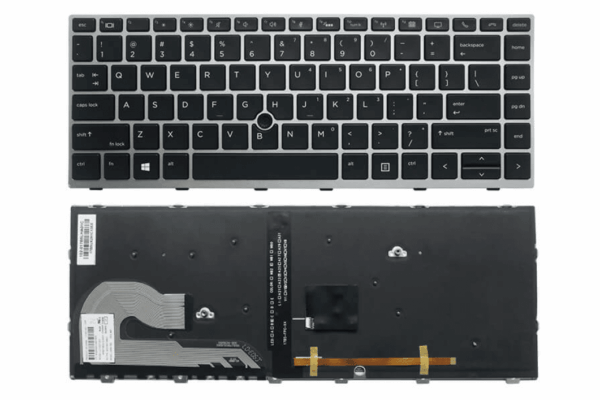Laptop Keyboard For HP EliteBook 840 G5, L11307-001, 846 G5, 745 G5 Laptops With Backlight and Mouse