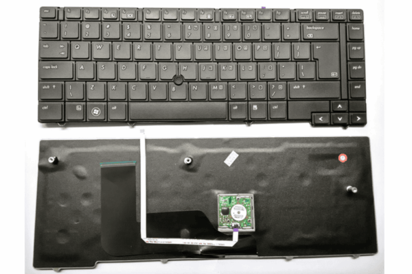 Laptop Keyboard For HP EliteBook 8440P, 598042-001, 8440W, 8440 Laptops With Mouse