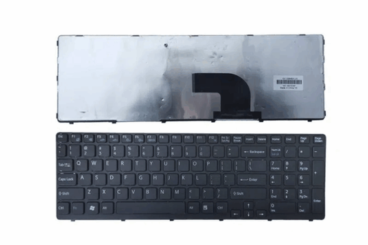Laptop Keyboard for Sony Vaio SVE15, SVE151, SVE152, SVE1511 Series with Frame