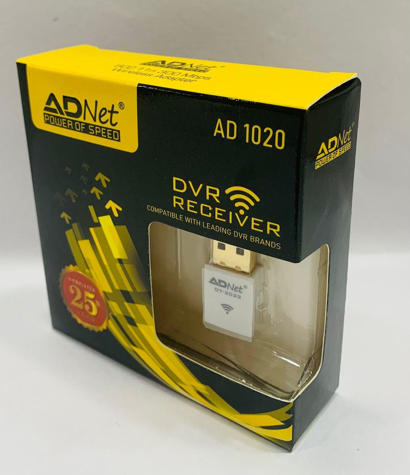 USB WIFI Dongle AD 1020 Network to DVR Receiver For PC, Desktop,Laptop (White)