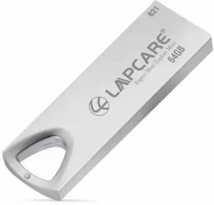 LAPCARE LAPSTORE 64GB PEN DRIVE (Silver)