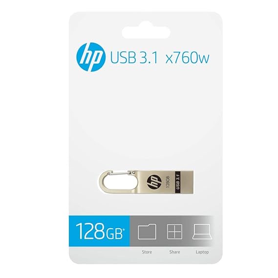 HP USB 3.1 Flash Pen Drive 128GB X760L