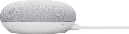 Google Nest Mini 2nd Gen Smart Voice Activated Speaker (Chalk)