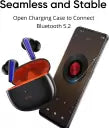 DIZO Buds Z Pro, with Active Noise Cancellation(ANC) (by realme Techlife) Bluetooth Earbuds(Orange, Black)