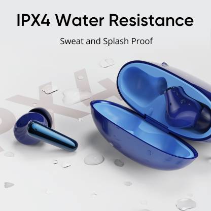 DIZO Buds Z Pro with Active Noise Cancellation Bluetooth Headset (Blue)