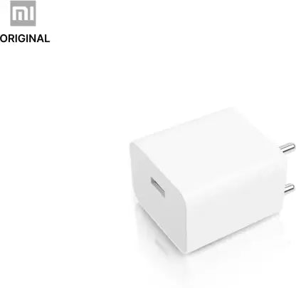 Mi 27 W Sonic Charger Adapter , Quick Charge 3 A Mobile Charger (White)