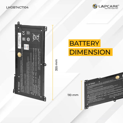 Lappy Power LAPCARE Battery ,3 Cell Laptop Battery Compatible with HP Pavilion X360 13-U (ON03XL)