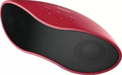 Philips Audio BT-4200/94 Wireless Bluetooth Speakers (Red)