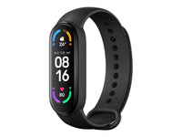 Mi Smart Band 6 - AMOLED Display, 30 Fitness Modes, SpO2 & HR Monitoring (Black)