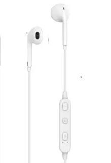 Champion Wireless BT Bluetooth Headset Earphones with Mic, White