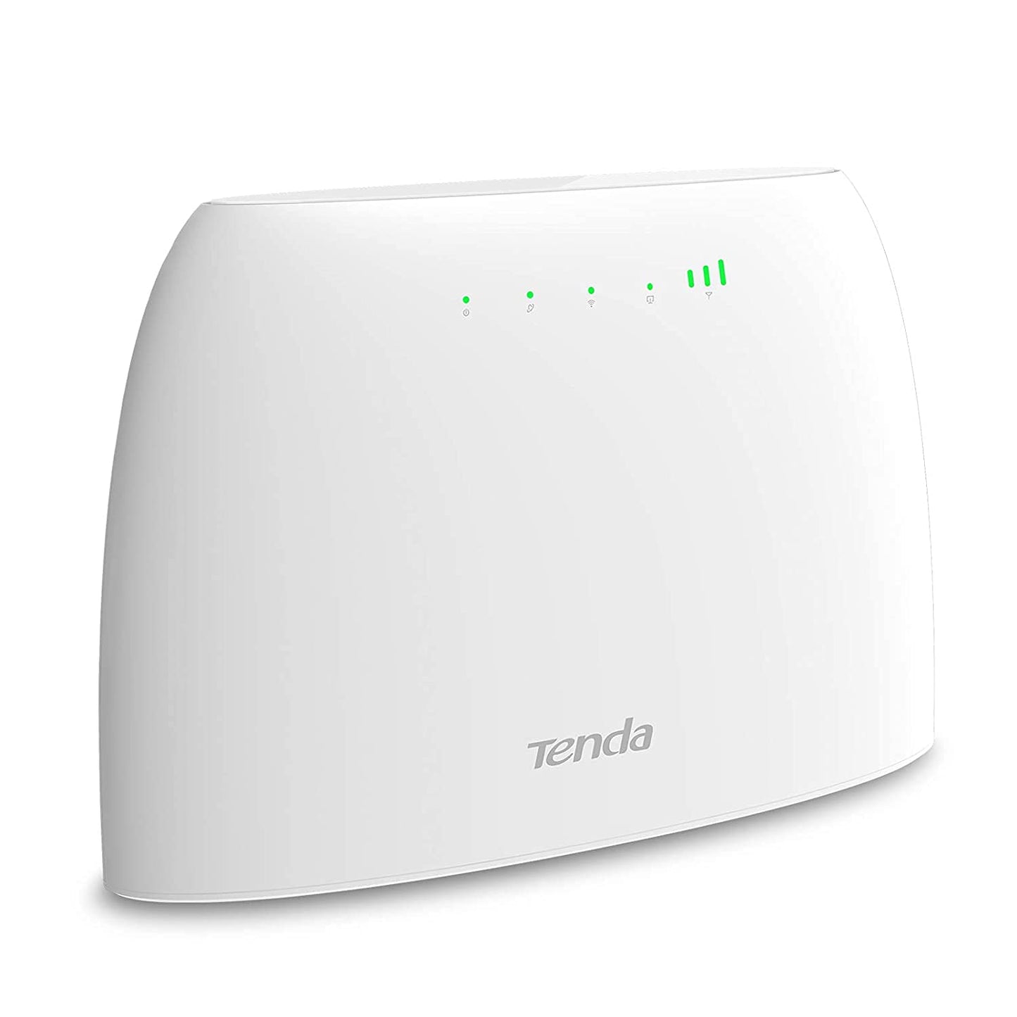 Tenda N300 4G03 4G LTE Wi-Fi Router, SIM Slot Unlocked, 300Mbps Cat4 Mobile Wi-Fi Router, Single_Band