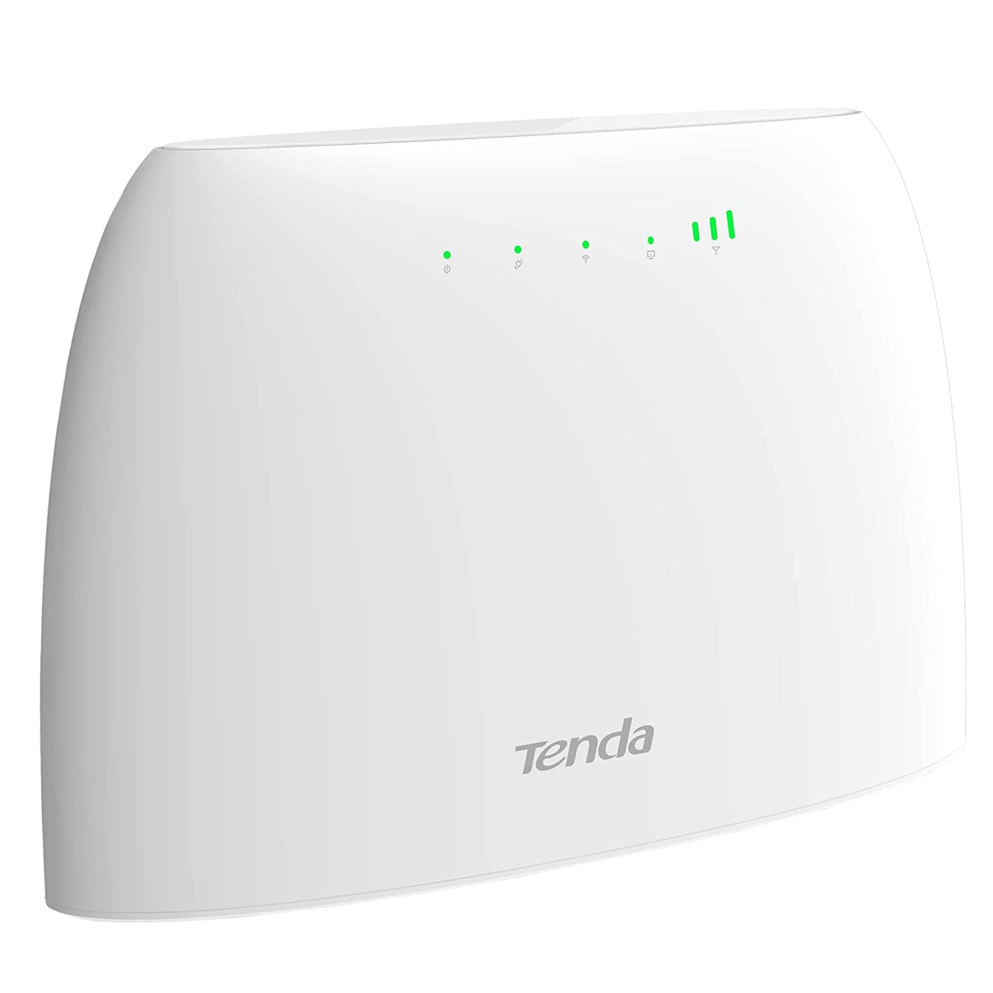 Tenda N300 4G03 4G LTE Wi-Fi Router, SIM Slot Unlocked, 300Mbps Cat4 Mobile Wi-Fi Router, Single_Band