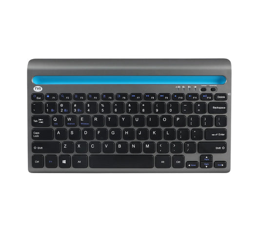 TVS Electronics Champ BK372 Multi Device Wireless Bluetooth Keyboard (Black)