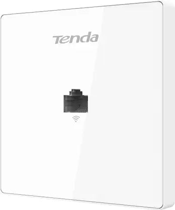 Tenda W12 AC1200 Wall Plate Access Point, Dual Band Gigabit PoE, 2*10/100/1000 BaseTX Port Interface, 2 Rooms Cover Range, White