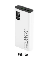 Champion 20000 mAh 22.5W Super Fast Charging Power Bank | Type C PD (Input& Output) Dual USB Output