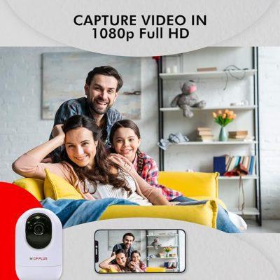 CP Plus Home Security Camera Capturing Family Moments in Full HD